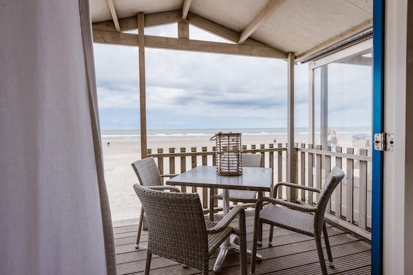 Terras - Strandhuis in Wijk aan Zee met Uitzicht in Wijk aan Zee (2)