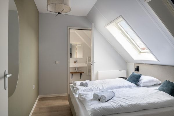 Slaapkamer - Vakantiehuis in Nieuwvliet-Bad bij Strand in Nieuwvliet (3)