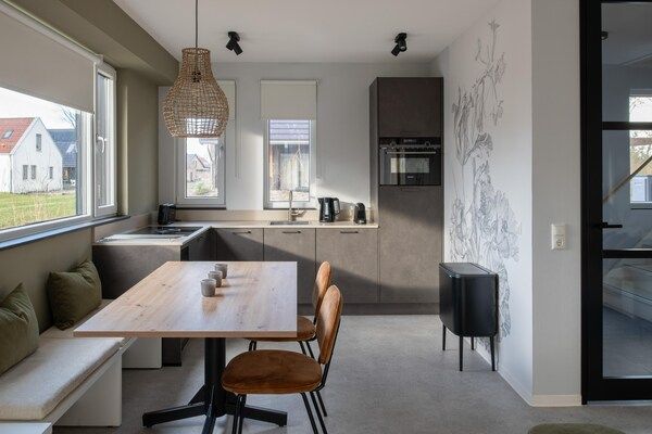 Keuken - Vakantiehuis in Nieuwvliet-Bad bij Strand in Nieuwvliet (5)