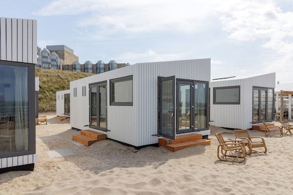 Buitenkant - Strandhuis in Zandvoort met Uitzicht in Zandvoort (5)