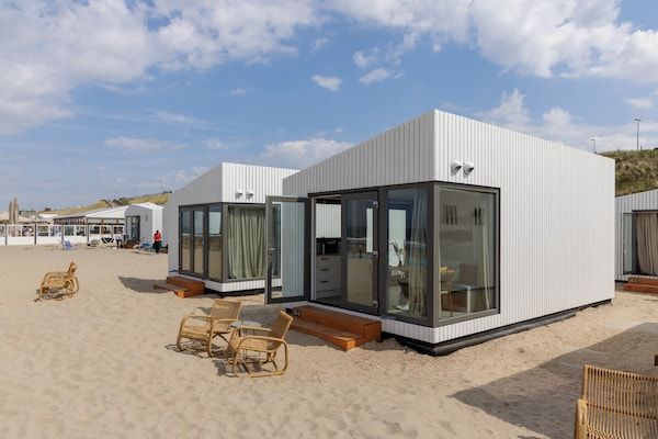 Buitenkant - Strandhuis in Zandvoort met Uitzicht in Zandvoort (1)