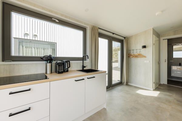 Keuken - Strandhuis in Zandvoort met Uitzicht in Zandvoort (4)