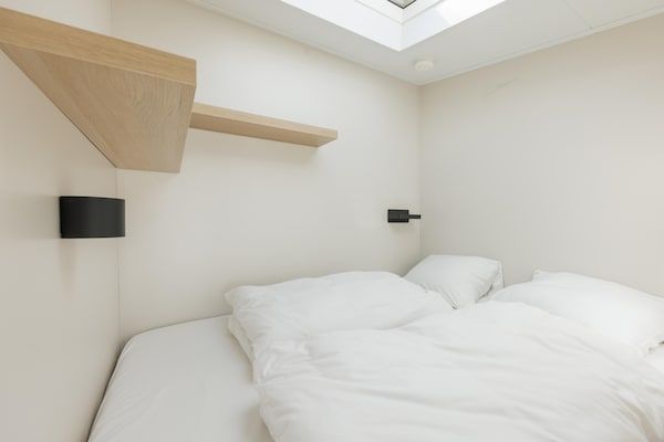 Slaapkamer - Strandhuis in Zandvoort met Uitzicht in Zandvoort (3)