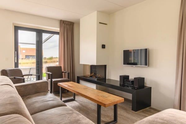 Woonkamer - Vakantiehuis in Langelille nabij het meer in Langelille (2)